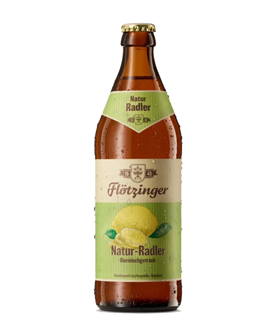 Flotzinger Natur Radler – 6 x 500ml Bottles (2.3% ABV)