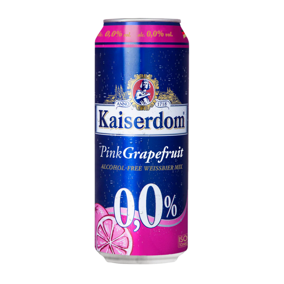 Kaiserdom Pink Grapefruit Alcohol Free Wheat Beer - 500ml Can (0.0% ABV)