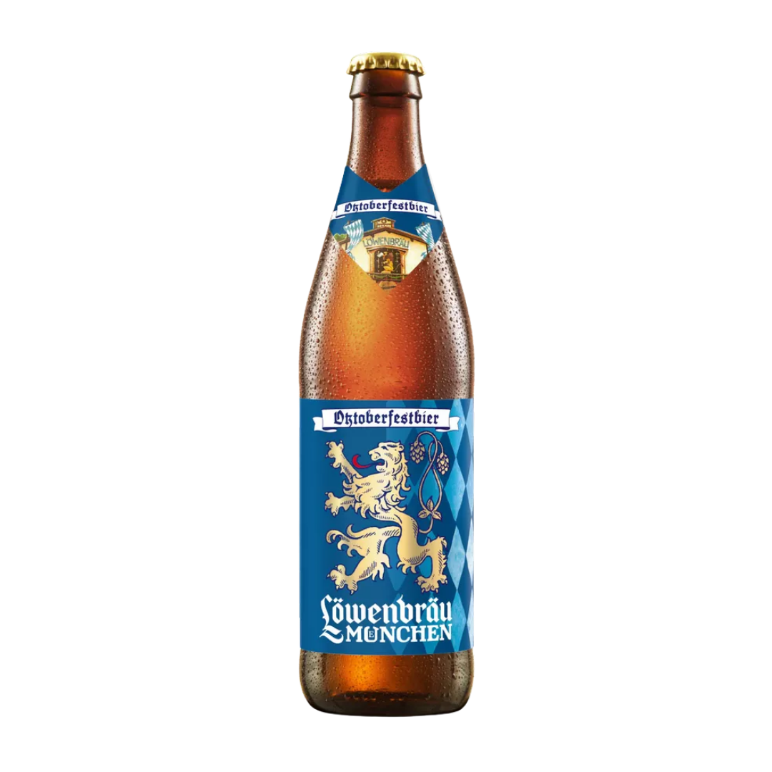 Lowenbrau Oktoberfest Beer - 6 x 500ml Bottles (6.1% ABV)