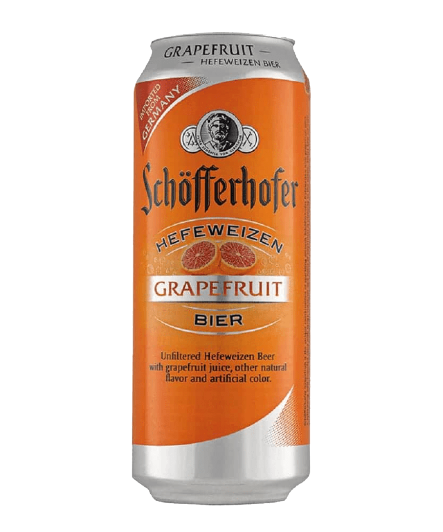 Schofferhofer Grapefruit Low Alcohol Radler – 6 x 500ml Cans (2.5% ABV)