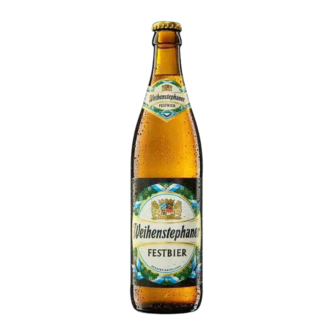 Weihenstephaner Festbier Oktoberfest beer - 6 x 500ml Bottles (5.8% ABV)