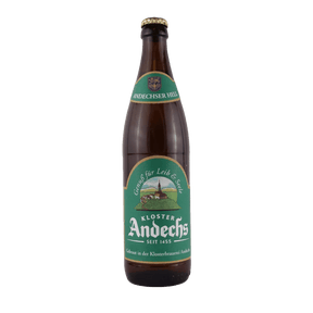 Andechs Andechser Hell German Lager - 500ml Bottle (4.8% ABV) German Beer