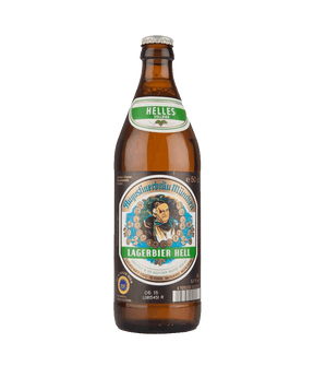 Augustiner Helles Lagerbier German Lager – 6 x 500ml Bottles (5.2% ABV)