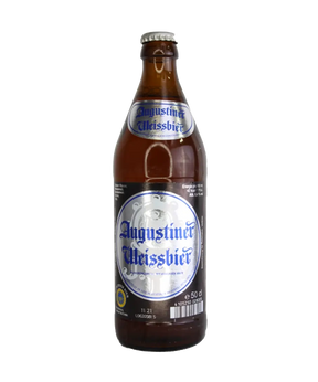 Augustiner Weissbier German Wheat Beer – 6 x 500ml Bottles (5.4% ABV)