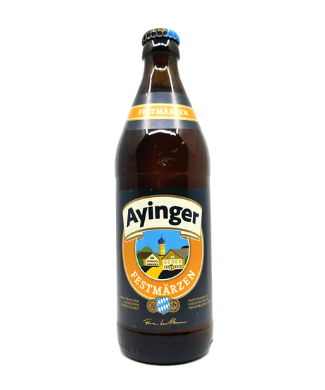 Ayinger Festmarzen Oktoberfest Beer – 6 x 500ml Bottles (5.8% ABV)