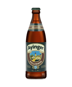 Ayinger Kellerbier German Lager – 6 x 500ml Bottles (4.9% ABV)