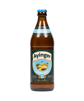 Ayinger Lager Hell – 6 x 500ml Bottles (4.9% ABV)