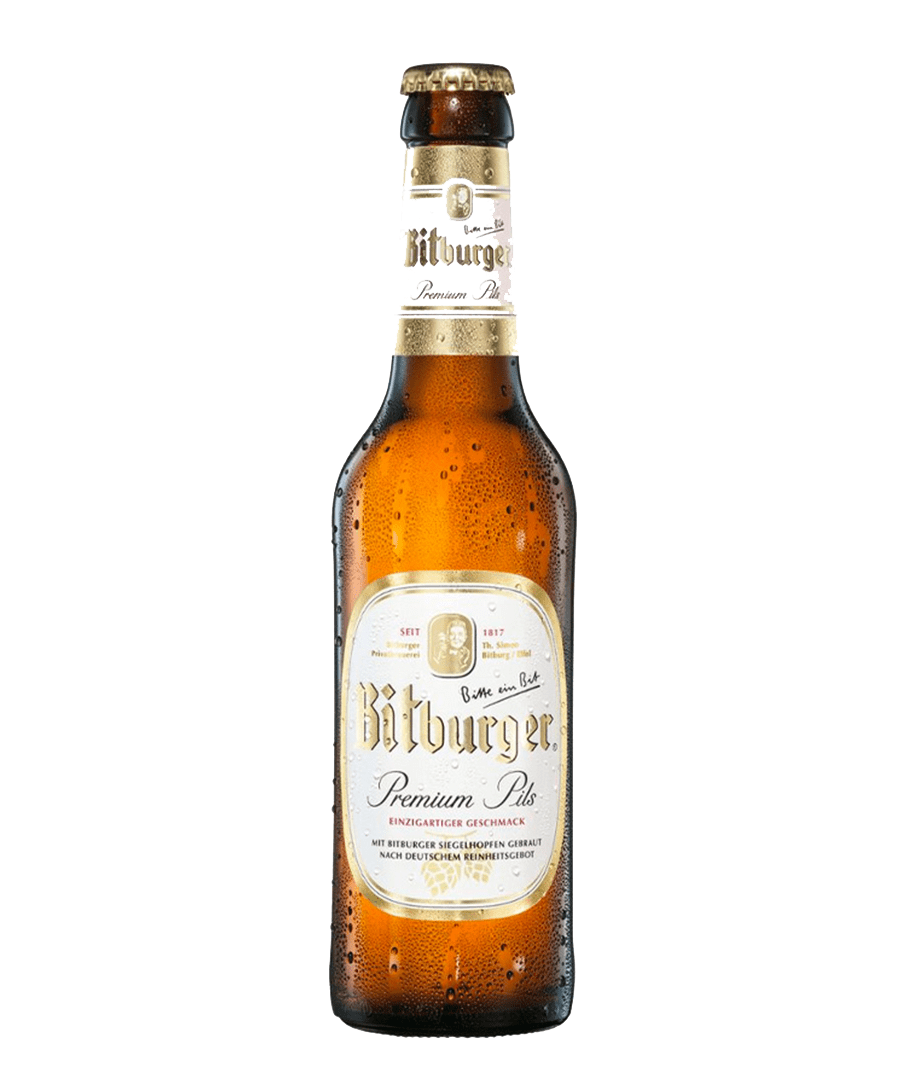 Bitburger Premium Pilsner – 6 x 330ml Bottles (4.8% ABV)