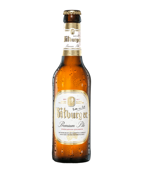 Bitburger Premium Pilsner – 6 x 330ml Bottles (4.8% ABV)