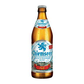 Chiemseer Hell German Lager - 500ml Bottle (4.9% ABV) German Beer