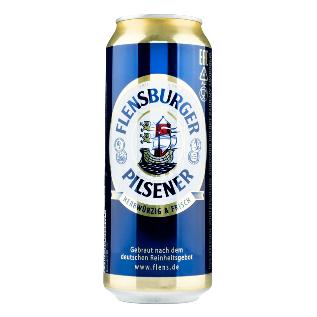 Flensburger Pilsner German Pils - 500ml Can (4.8% ABV)