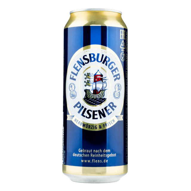 Flensburger Pilsner German Pils - 500ml Can (4.8% ABV)