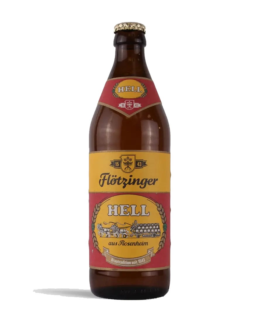 Flotzinger Hell German Lager – 6 x 500ml Bottles (5.2% ABV)