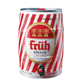 Fruh Kolsch German Beer Mini Keg - 5 Litre (4.8% ABV)