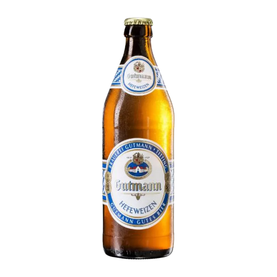 German Beer UK Gutmann Weiss Hell Wheat Beer - 6 x 500ml Bottles (5.2% ABV)