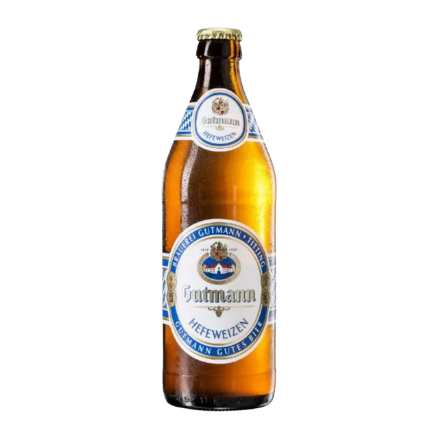 German Beer UK Gutmann Weiss Hell Wheat Beer - 6 x 500ml Bottles (5.2% ABV)