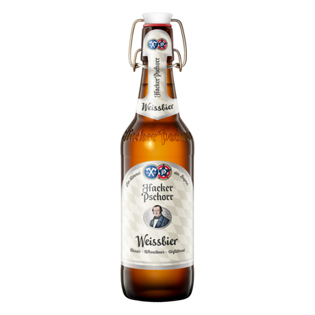 Hacker Pschorr Hefe Weissbier - 500ml Bottle (5.5% ABV)