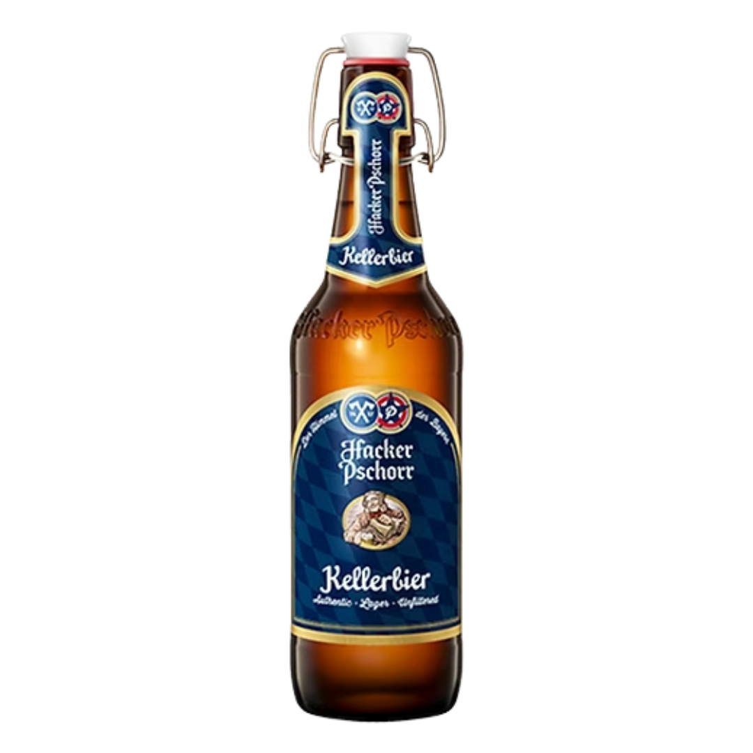 Hacker-Pschorr Kellerbier - 500ml Bottle (5.5% ABV)