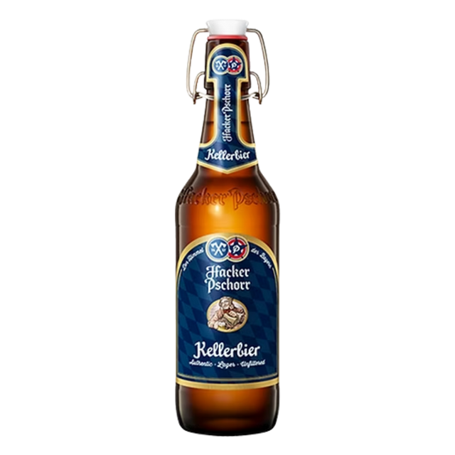 Hacker-Pschorr Kellerbier - 500ml Bottle (5.5% ABV)