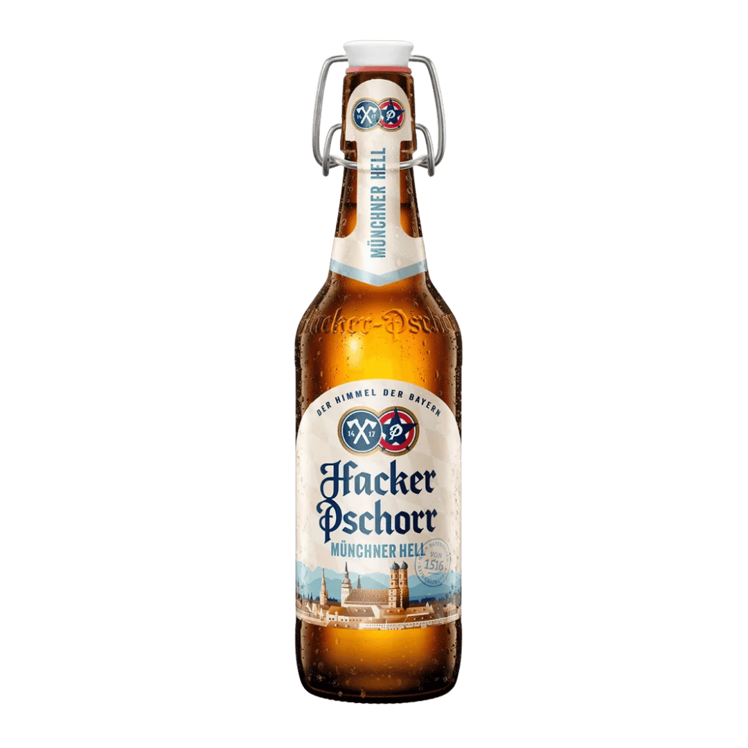 Hacker-Pschorr Munchener Hell - 500ml Bottle (5.0% ABV)