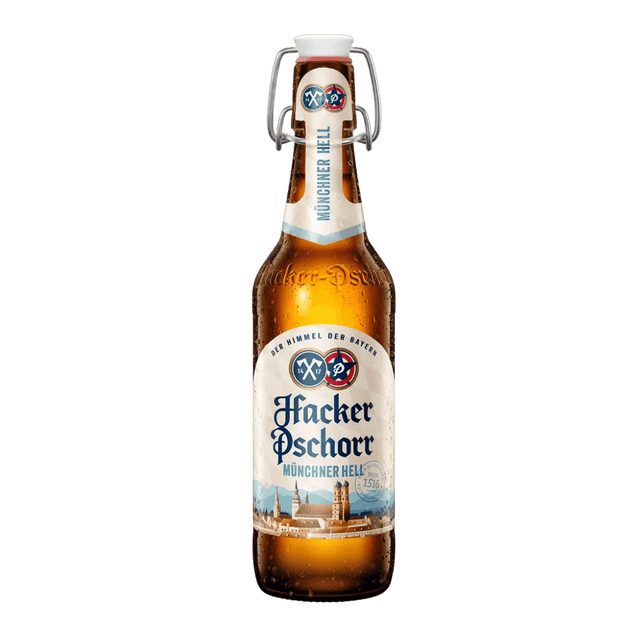 Hacker-Pschorr Munchener Hell - 500ml Bottle (5.0% ABV)