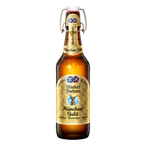 Hacker-Pschorr Munchner Gold Helles Lager - 500ml Bottle (5.5% ABV)