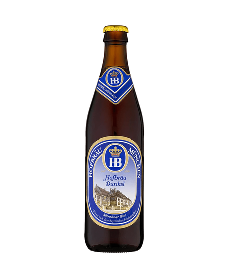 Hofbrau Dunkel German Dark Lager – 6 x 500ml Bottles (5.5% ABV)