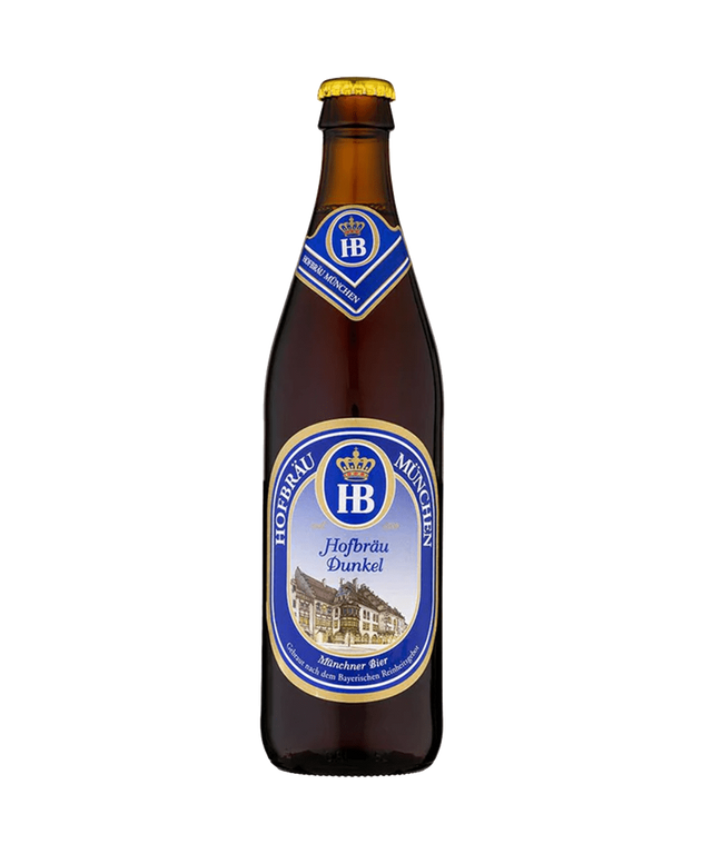 Hofbrau Dunkel German Dark Lager – 6 x 500ml Bottles (5.5% ABV)