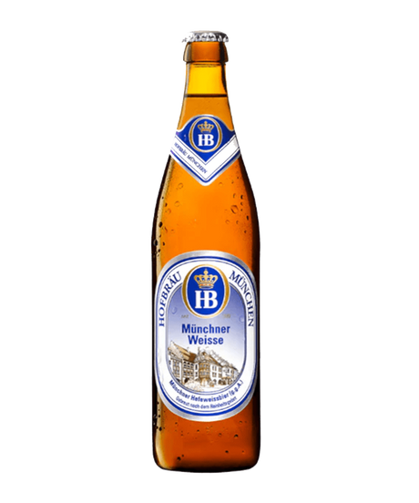 Hofbrau Munchner Wiesse German Wheat Beer – 6 x 500ml Bottles (5.1% ABV)