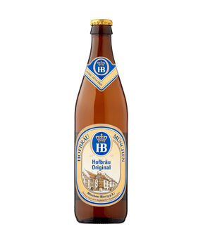 Hofbrau Original German Lager Helles – 6 x 500ml Bottles (5.1% ABV)