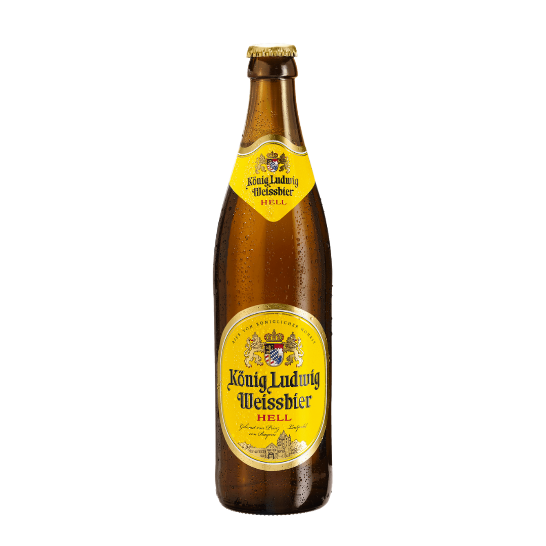 Konig Ludwig Weissbier Hell - 500ml Bottle (5.5% ABV)