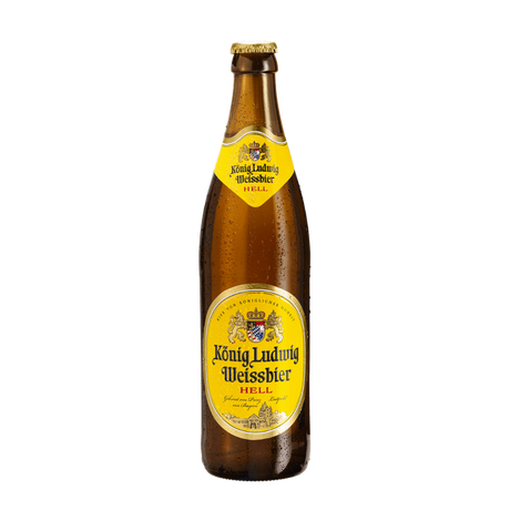Konig Ludwig Weissbier Hell - 500ml Bottle (5.5% ABV)
