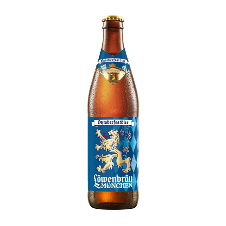 Lowenbrau Oktoberfest Beer - 6 x 500ml Bottles (6.1% ABV)