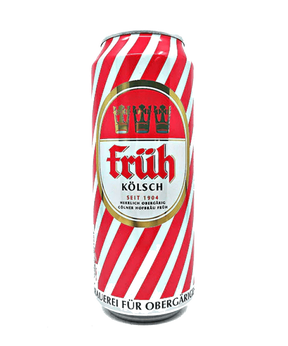 Fruh Kolsch German Lager – 6 x 500ml Cans (4.8% ABV)