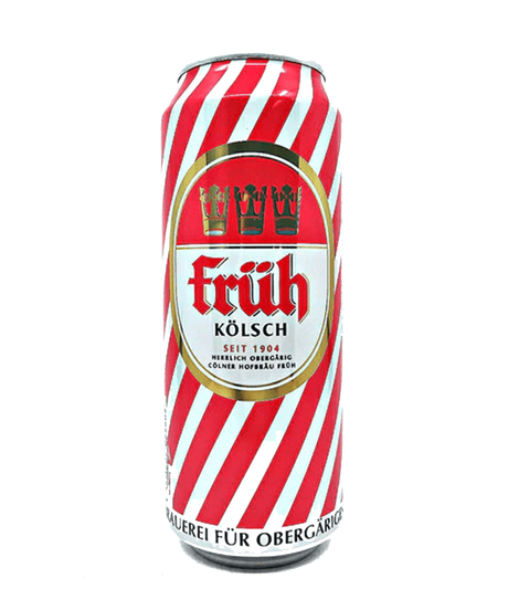 Fruh Kolsch German Lager – 6 x 500ml Cans (4.8% ABV)