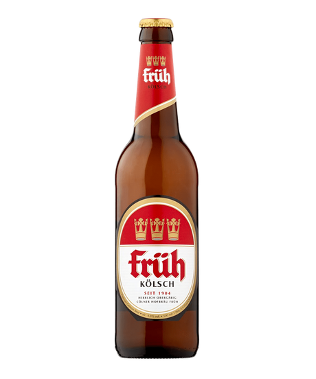 Fruh Kolsch German Lager – 6 x 500ml Bottles (4.8% ABV)