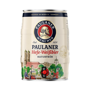 Paulaner Hefe Weissbier Mini Keg - 5 Litre (5.5% ABV)