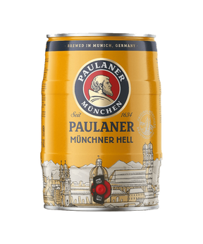 Paulaner Münchner Hell Mini Keg – 5 Litre (4.9% ABV)
