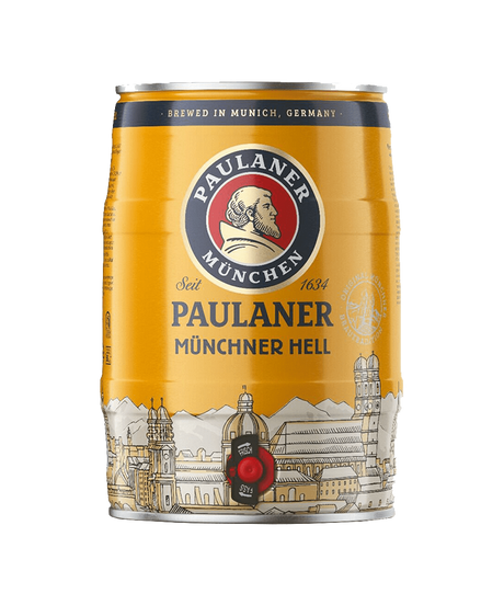 Paulaner Münchner Hell Mini Keg – 5 Litre (4.9% ABV)