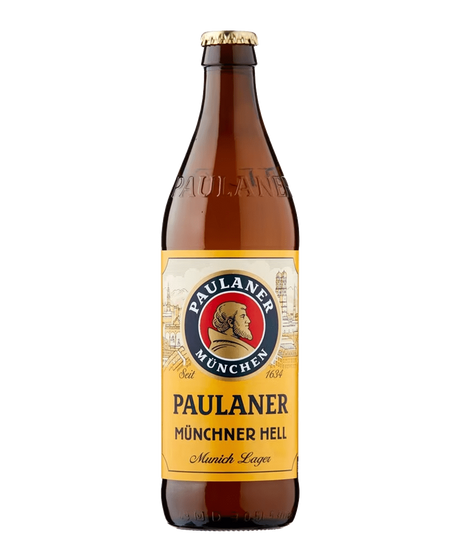 Paulaner Münchner Hell Lager – 6 x 500ml Bottles (4.9% ABV)