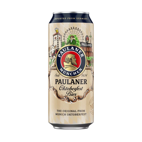 Paulaner Oktoberfest Beer - 6 x 500ml Cans (6% ABV)