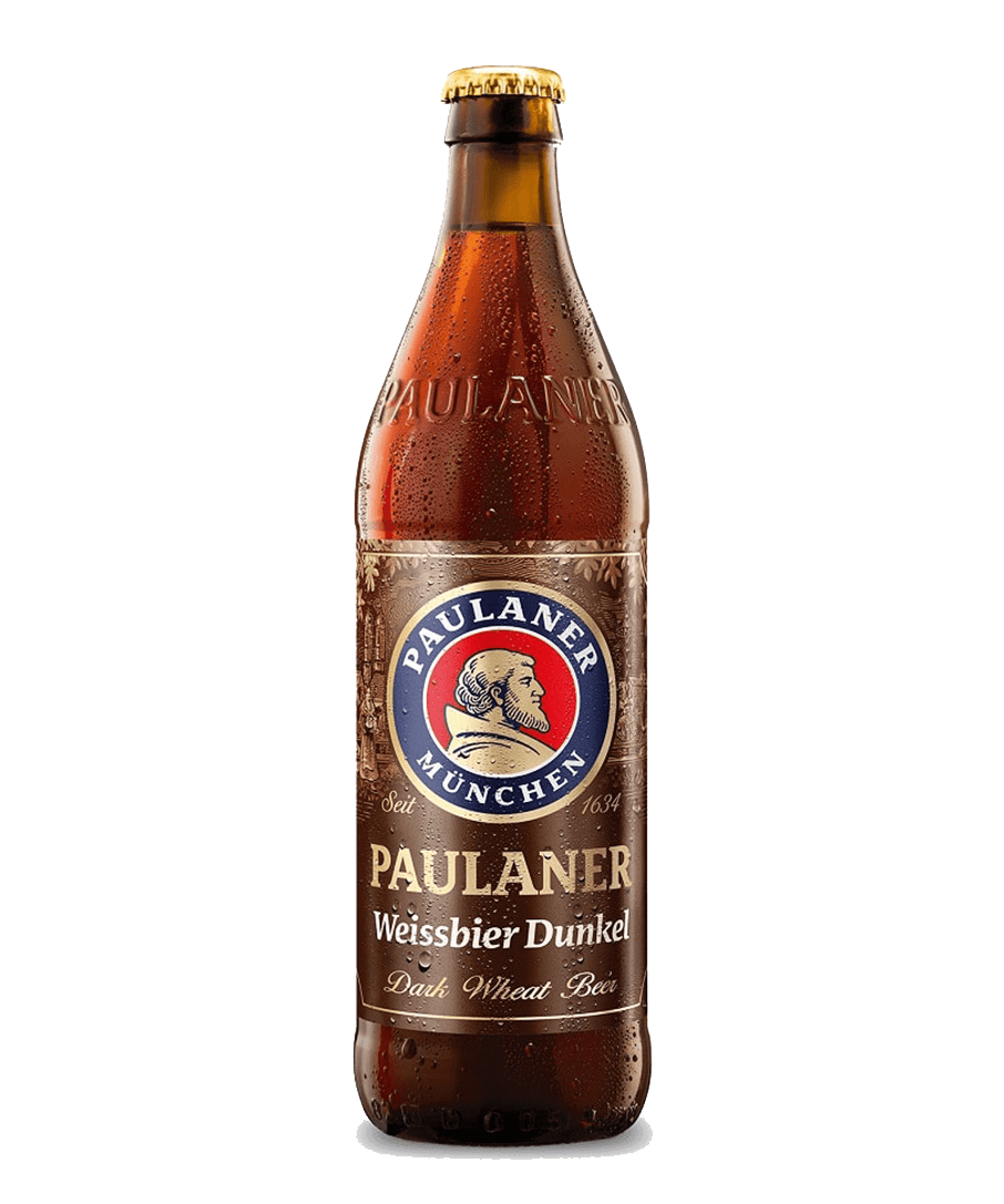 Paulaner Weissbier Dunkel – 6 x 500ml Bottles (5.3% ABV)