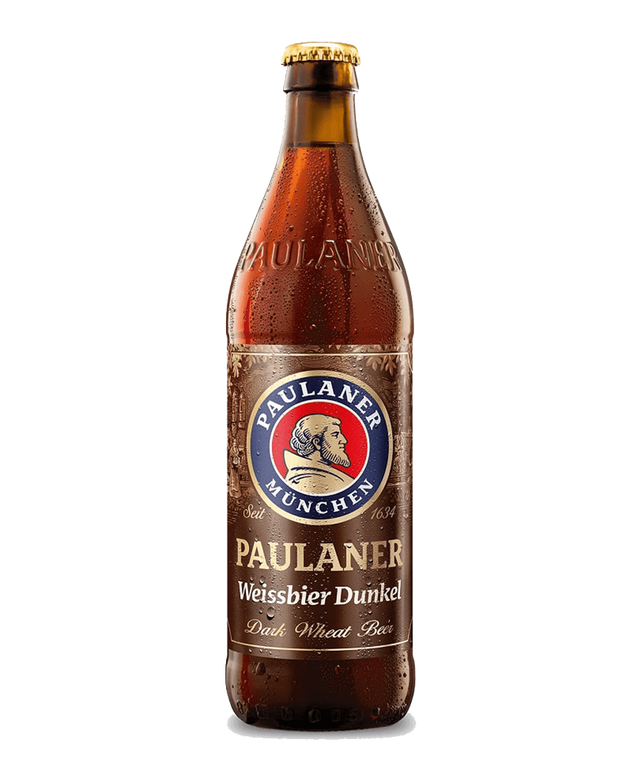 Paulaner Weissbier Dunkel – 6 x 500ml Bottles (5.3% ABV)
