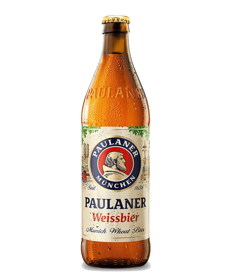 Paulaner Weissbier German Wheat Beer – 6 x 500ml Bottles (5.5% ABV)