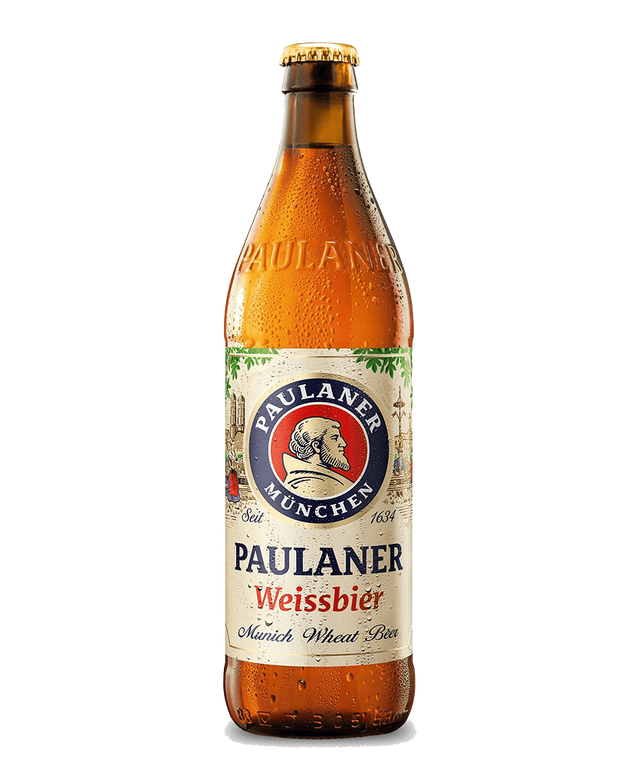 Paulaner Weissbier German Wheat Beer – 6 x 500ml Bottles (5.5% ABV)