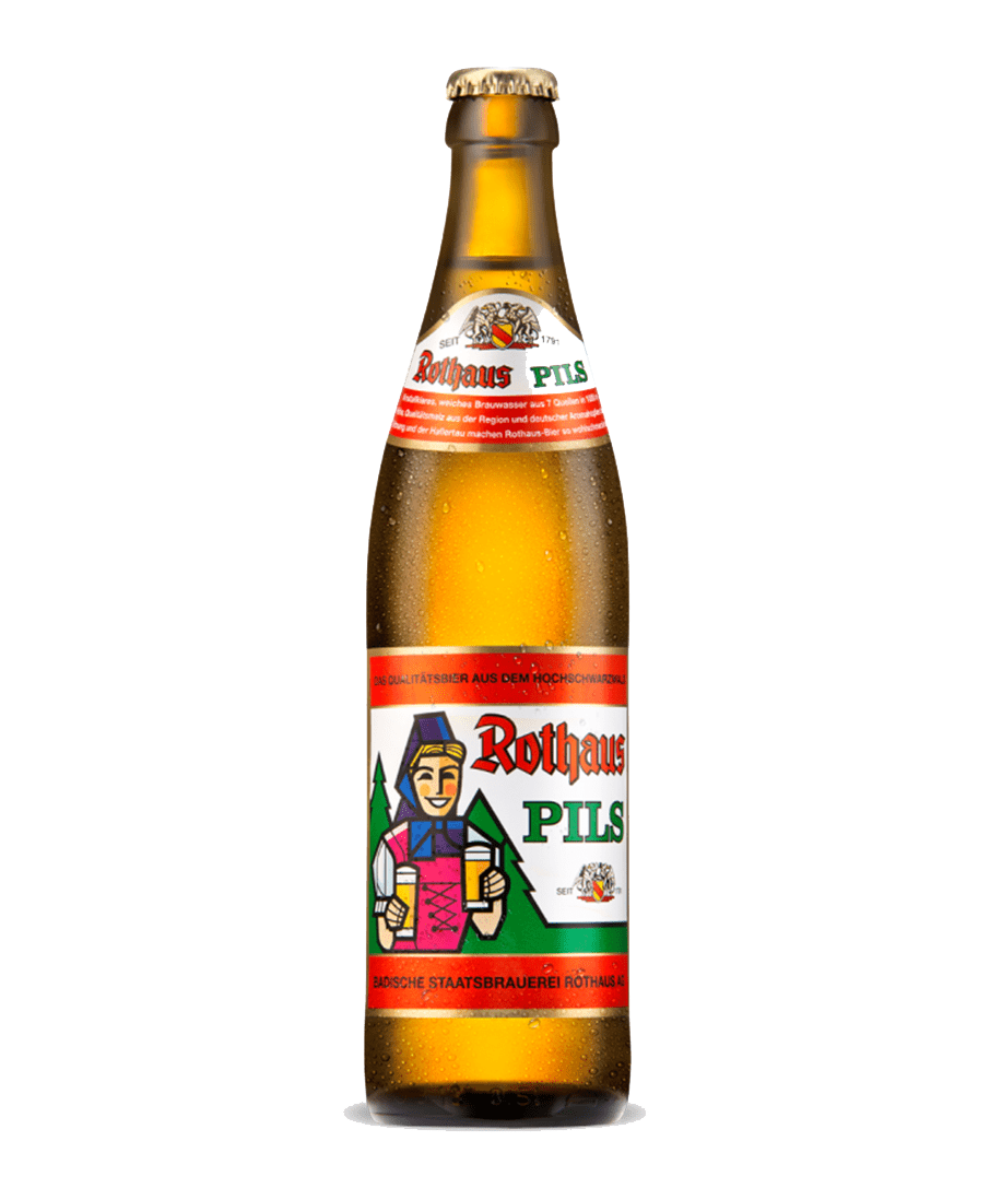 Rothaus Pils – 6 x 500ml Bottles (5.1% ABV)