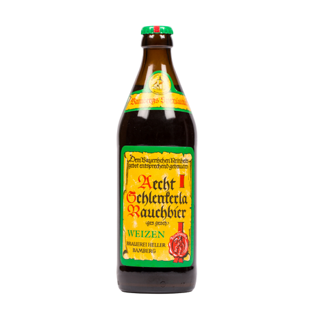 Schlenkerla Rauchbier Weizen Wheat Beer - 500ml Bottle (5.2% ABV)