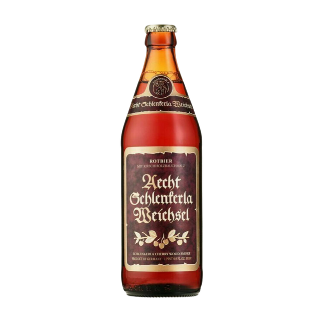 Schlenkerla Weichsel Cherry Wood Smoked Red Beer - 500ml Bottle (4.6% ABV)