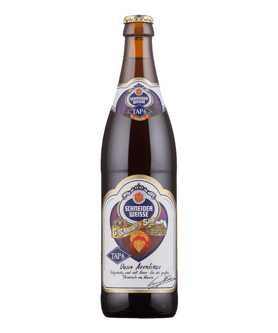 Schneider Weisse Aventinus Tap 6 – 6 x 500ml Bottles (8.2% ABV)