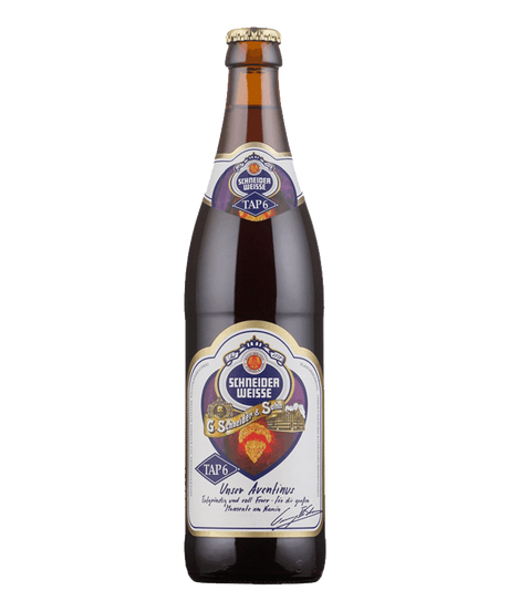 Schneider Weisse Aventinus Tap 6 – 6 x 500ml Bottles (8.2% ABV)